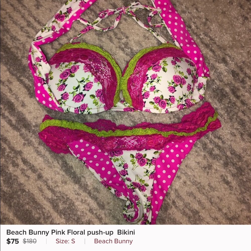 Beach Bunny push-up bikini